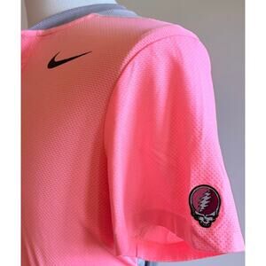 Grateful Dead Steal Your Face Nike Dri-Fit Golf Shirt (M)